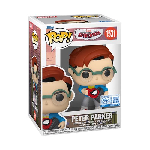 Funko Pop! Spider-Verse Exclusive Duo – Spider-Man (Peter Parker) #1531 & Spider-Gwen #1479