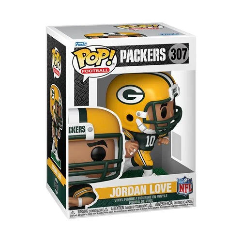 Funko Pop! NFL Green Bay Packers Jordan Love Vinyl Figure #307