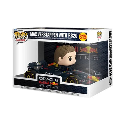 Funko Pop! Formula 1 Redbull Max Verstappen with RB20 Super Deluxe Vinyl Figure #315
