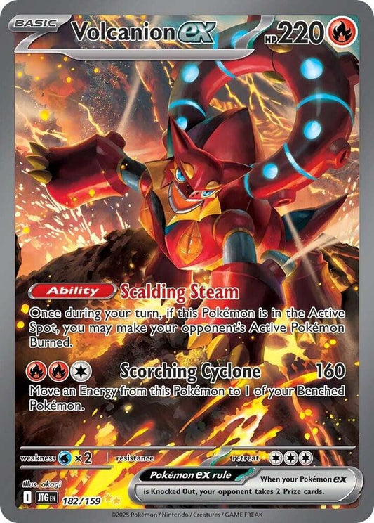 PSA 9 - Volcanion Ex 182/159