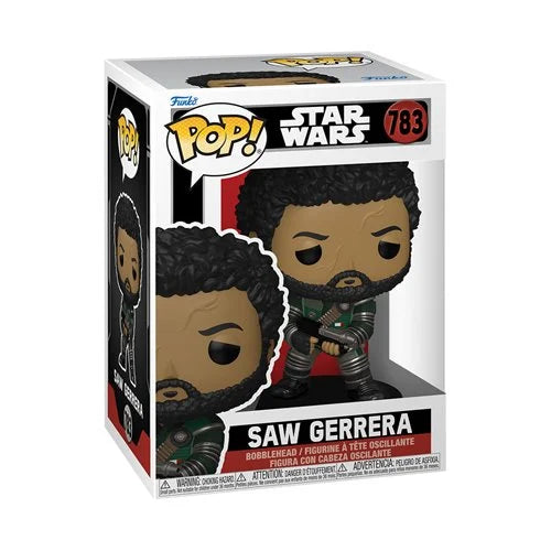 Funko Pop! Star Wars: Andor Saw Gerrera Vinyl Figure #783