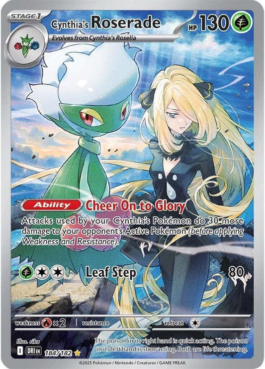 PSA 9 - Cynthia's Roserade 184/182