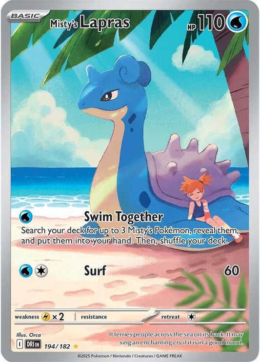 PSA 9 - Misty's Lapras 194/182
