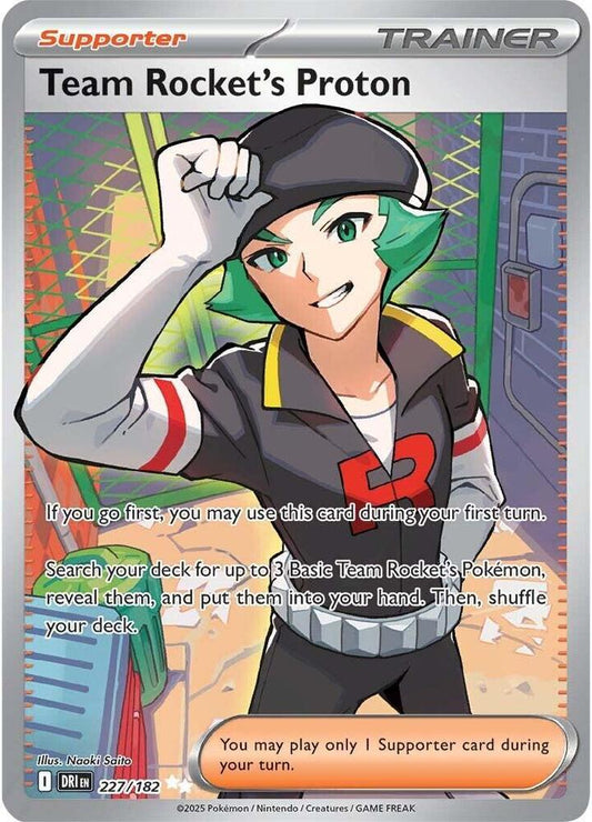 PSA 9 - Team Rocket's Proton 227/182