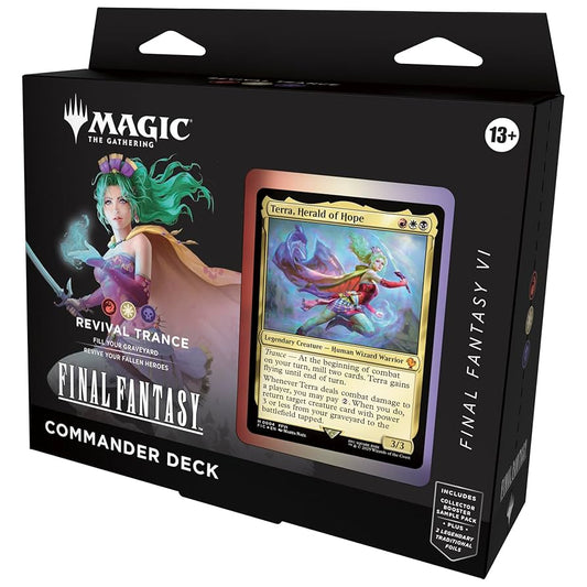 Magic: The Gathering Final Fantasy Commander Deck - Revival Trance