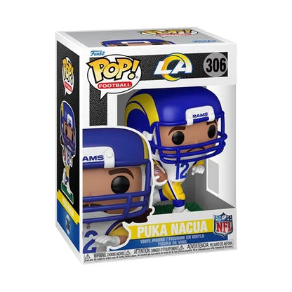 Funko Pop! NFL Los Angeles Rams Puka Nacua Vinyl Figure #306