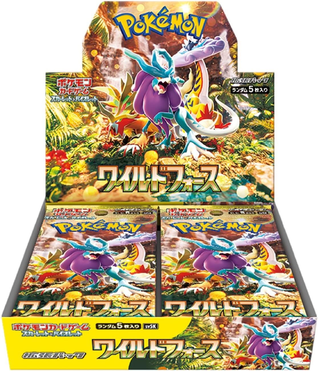 Pokemon Wild Force (Japanese) - SV5K