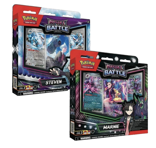 Pokemon Rival Battle Deck Marnie & Steve (2-Pack)